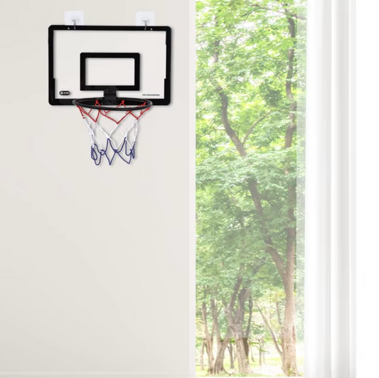 Indoor Basketball Hoop Set - Wall Mounted