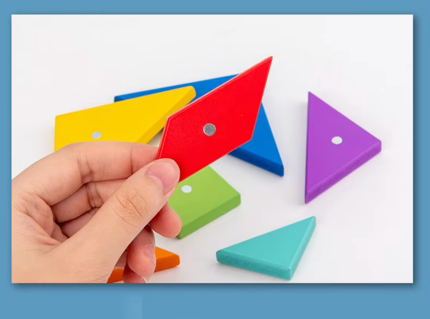 Magnetic Tangrams - Educational Travel Toy